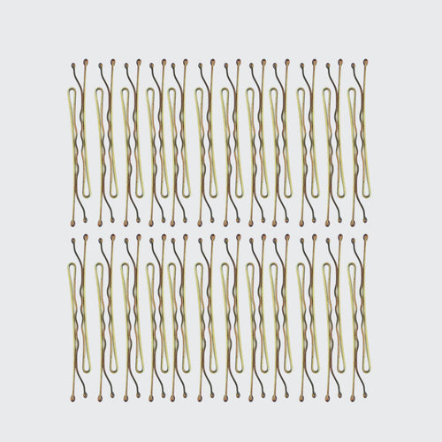 kitsch Brown Bobby Pins 45pc Set