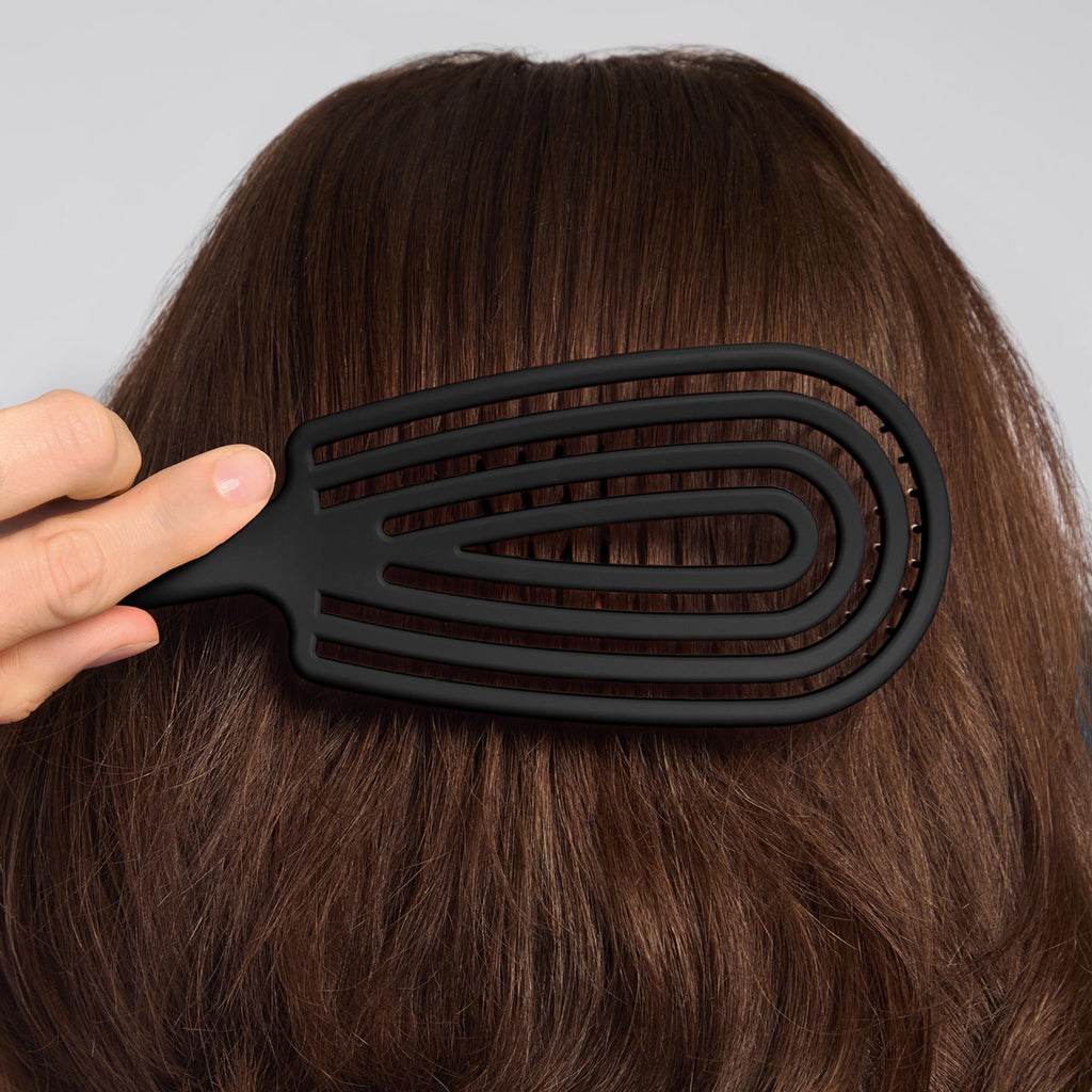 Black Detangling Flexi Brush
