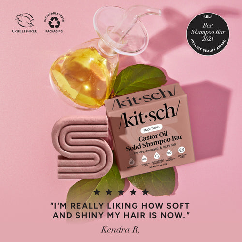 kitsch Castor Oil Nourishing Shampoo Bar