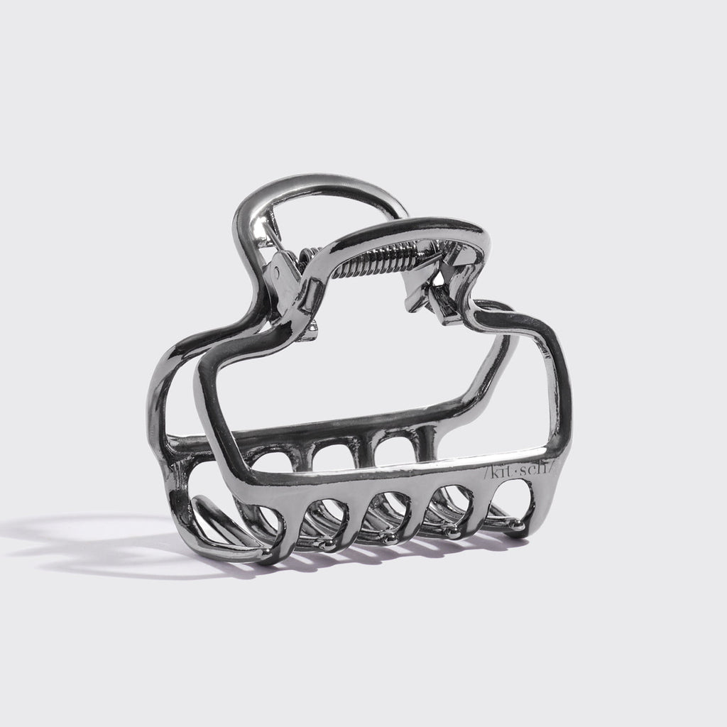 Hematite Metal Cloud Claw Clip