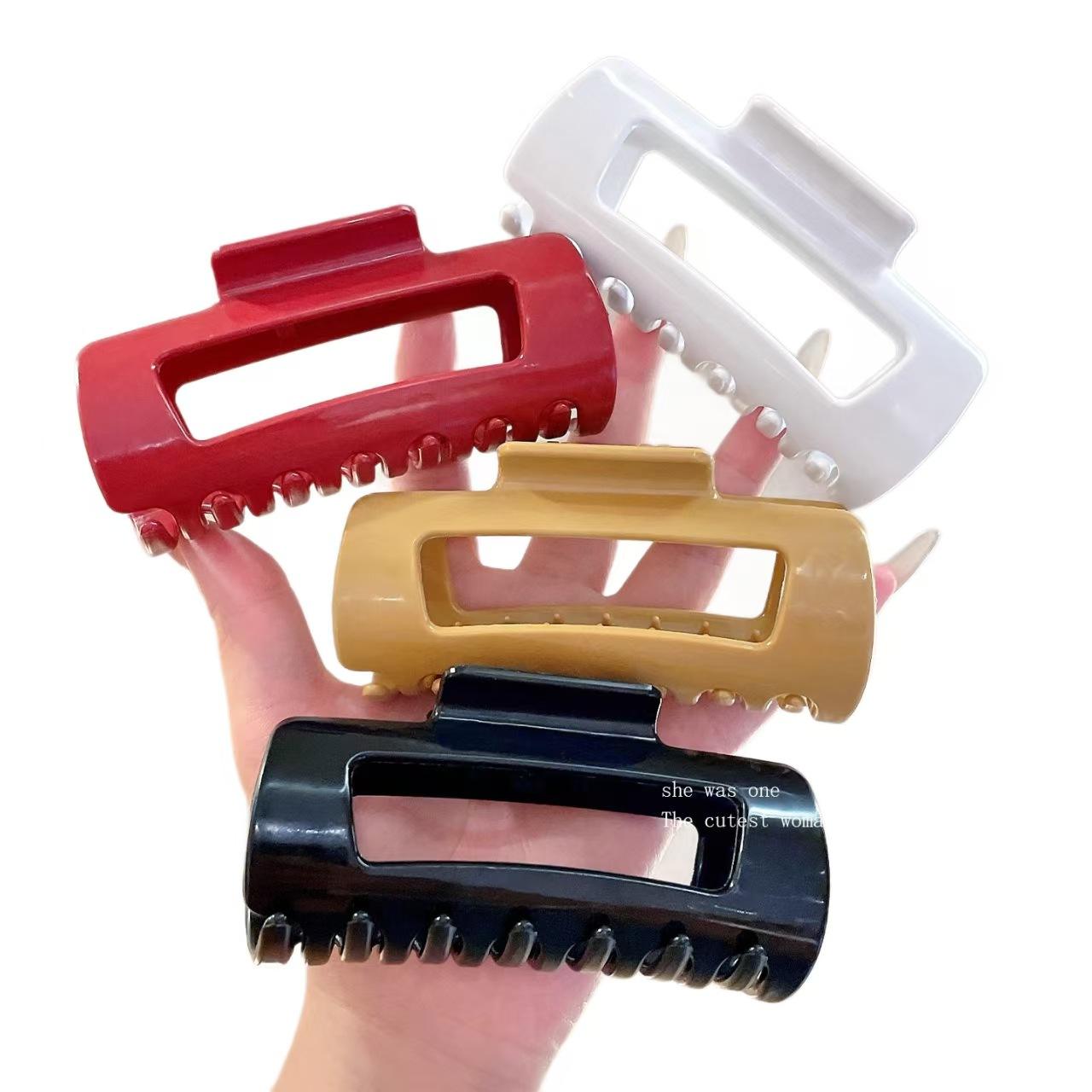 Triangular Soft Silicone Hair Clip