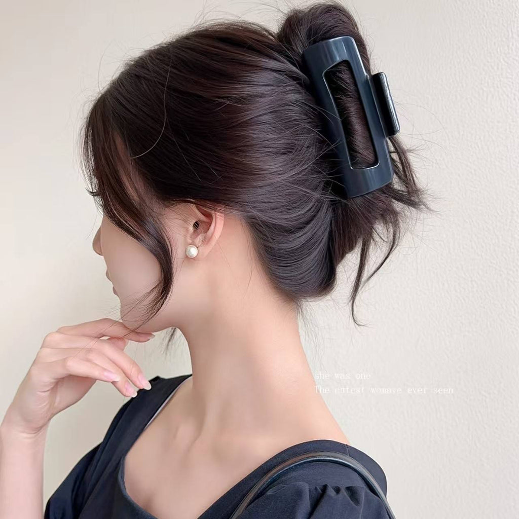 Triangular Soft Silicone Hair Clip