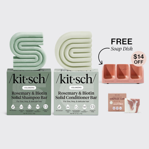 kitsch Build Your Own FREE Self Draining Soap Dish Combo Bundle