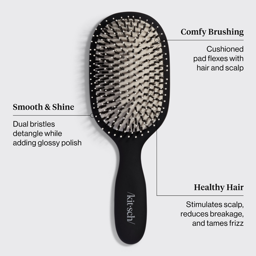kitsch Black Smooth & Polish Brush